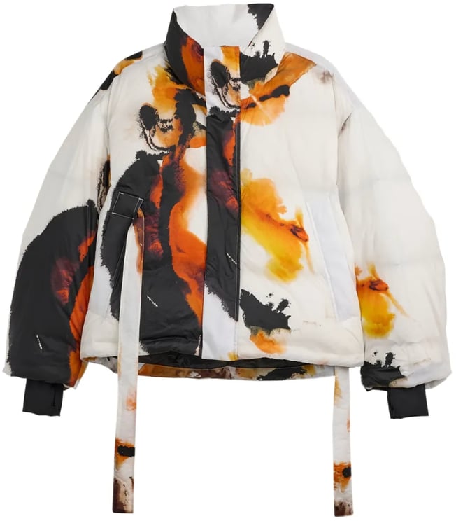 Y-3 Puffy Jkt Multco/white