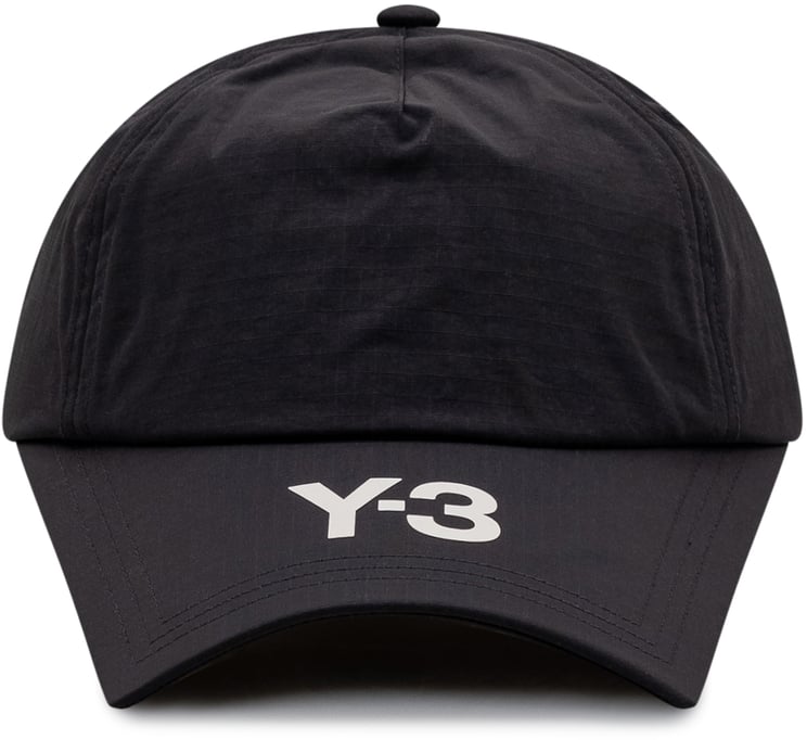 Y-3 Cappello con Visiera e Logo Frontale