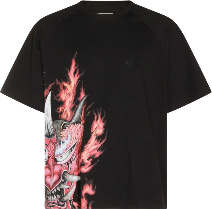 Y-3 T-Shirts And Polos Black
