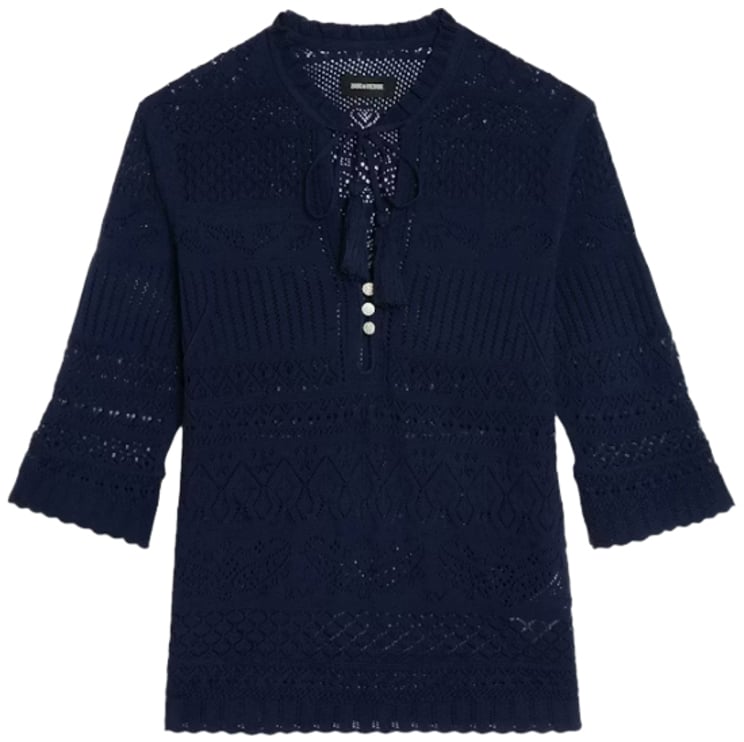 Zadig et Voltaire Top Blue