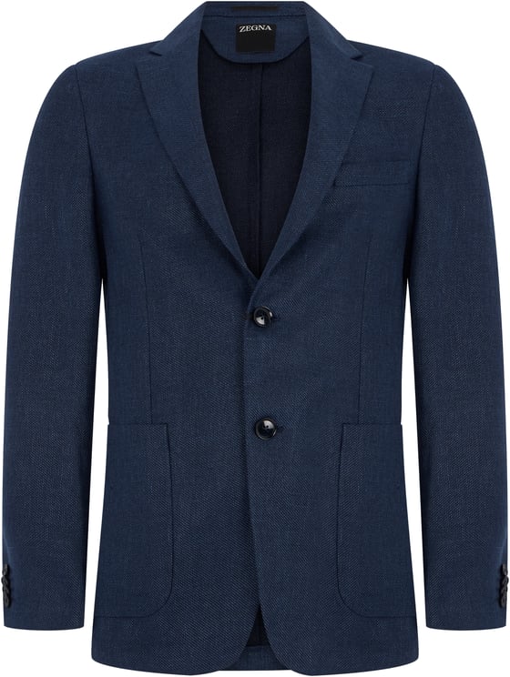 Zegna Cotton Jersey Blazer