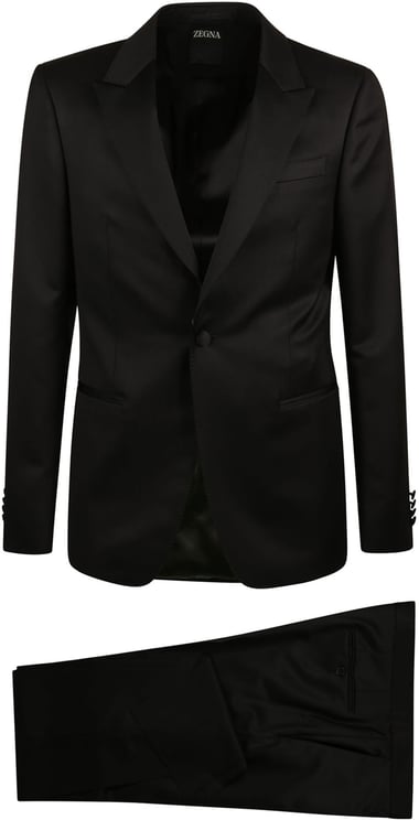 Zegna Suit Black
