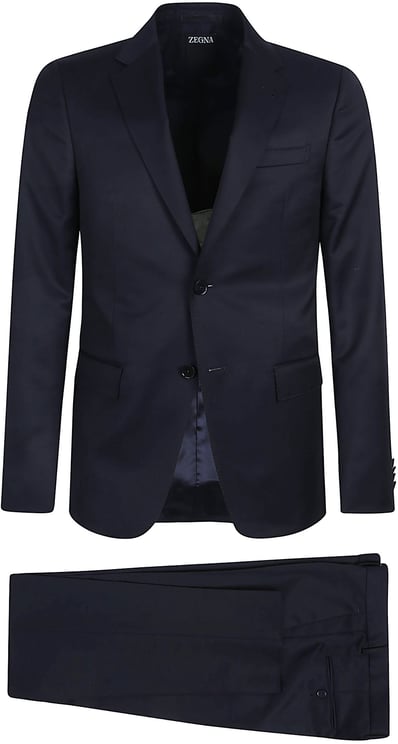 Zegna Lux Tailoring Suit Blue