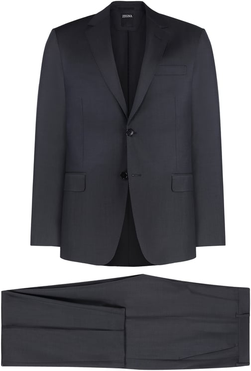 Zegna Wool blend two-piece suit