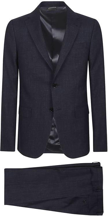 Zegna Lux Tailoring Suit Blue