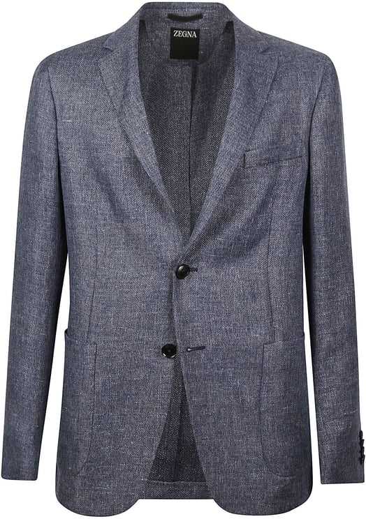 Zegna Lux Tailoring Formal Jacket Blue