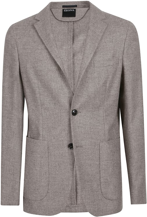 Zegna Lux Tailoring Formal Jacket Brown