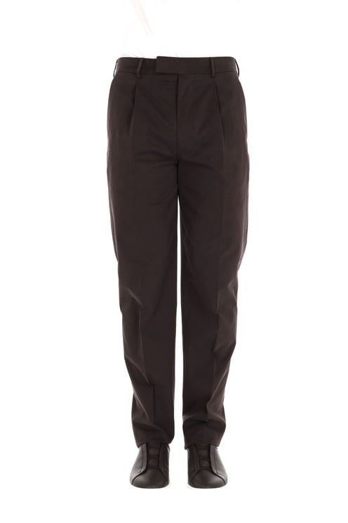 Zegna Cashco Cotton-Cashmere Trousers