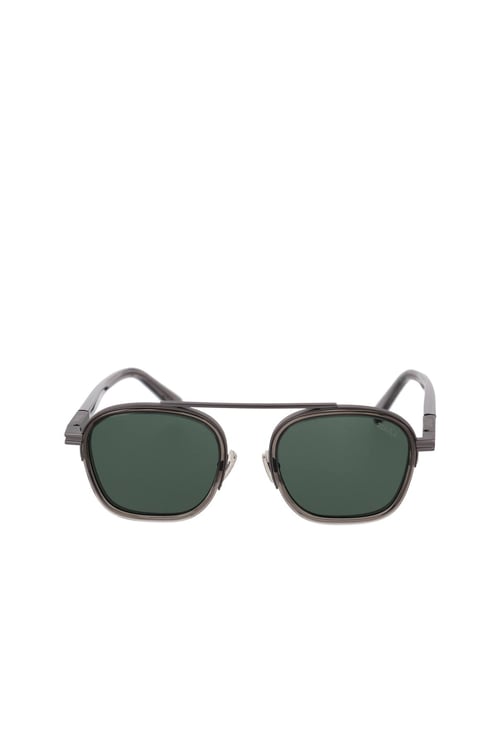 Zegna Acetate Metal Sunglasses