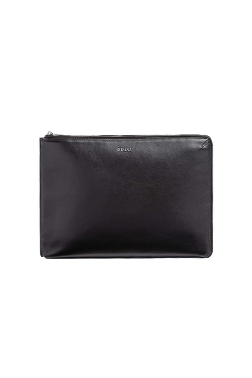 Zegna Leather Document Holder