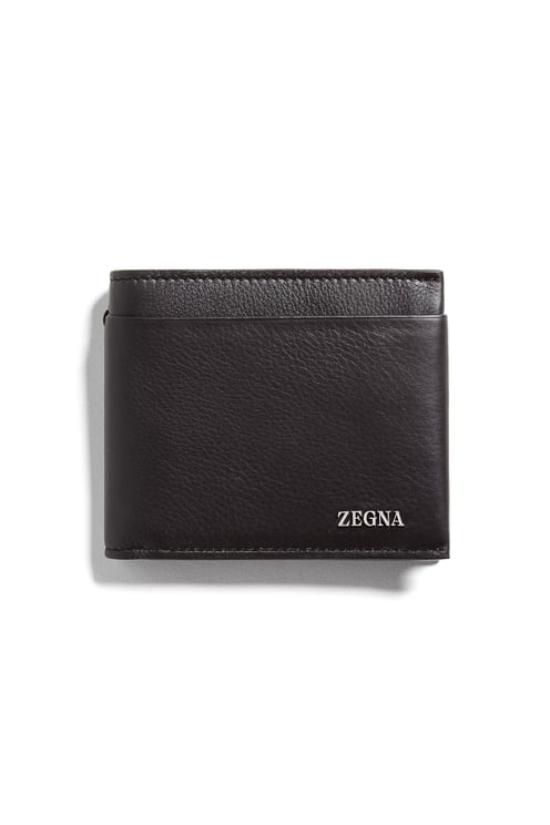 Zegna Second Skin Leather Billfold Wallet