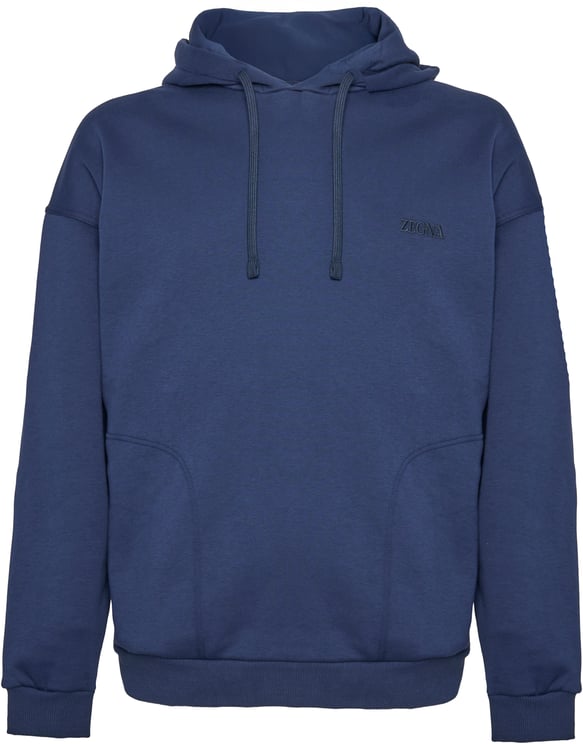 Zegna Sweaters Blue