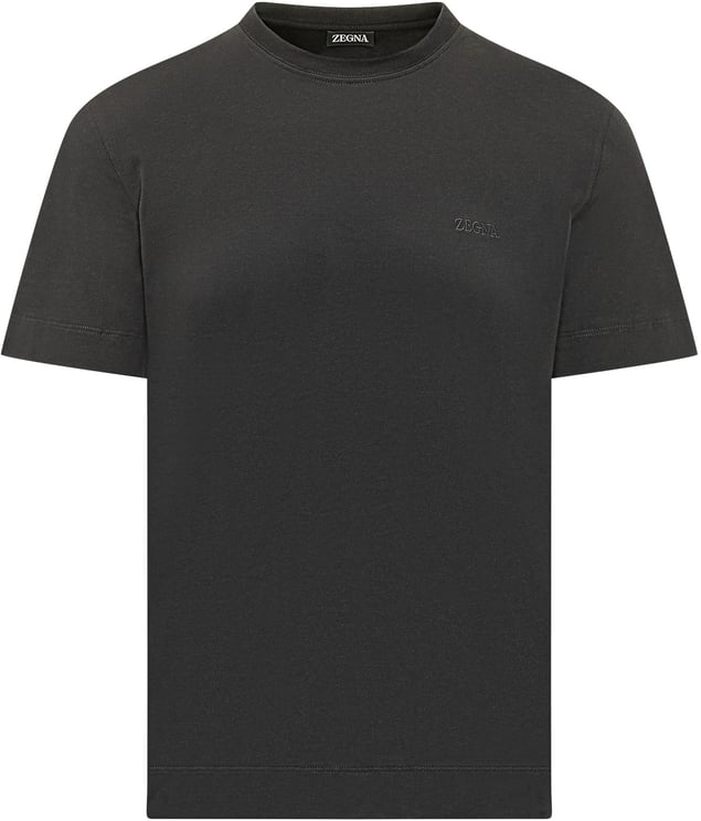 Zegna T-Shirt Girocollo Minimal