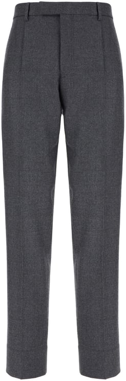 Zegna Zegna Dark grey wool pants