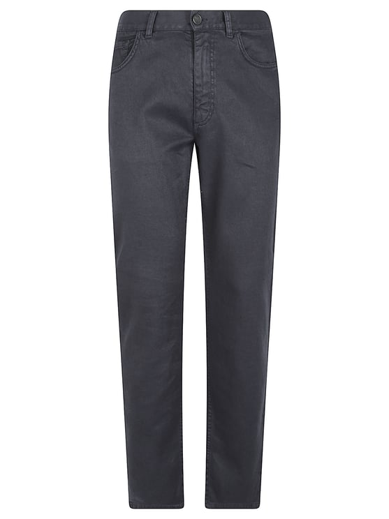 Zegna Straight-Leg Jeans with Classic Five-Pocket Design