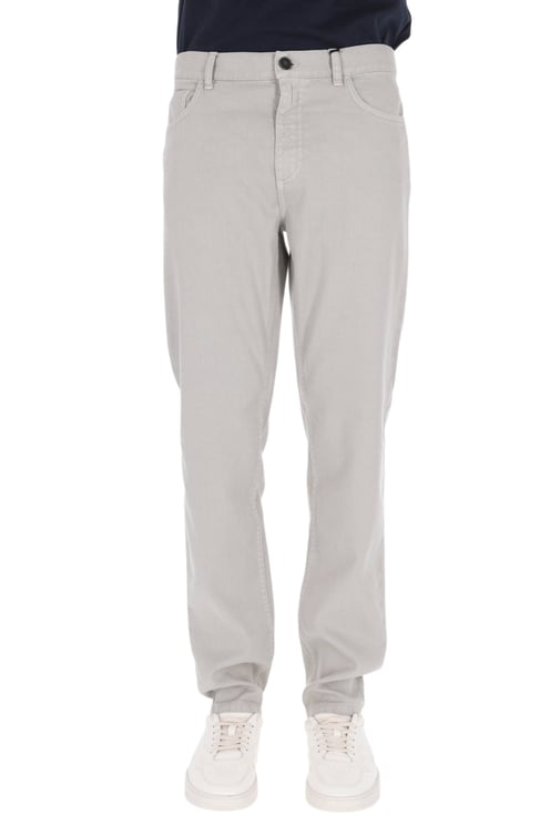 Zegna Roccia Marble Cotton Five-Pocket Pants