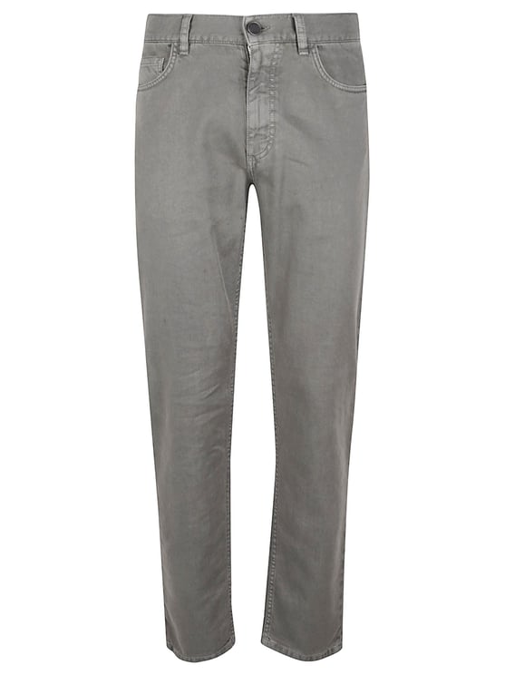 Zegna Straight-Leg Jeans with Classic Five-Pocket Design