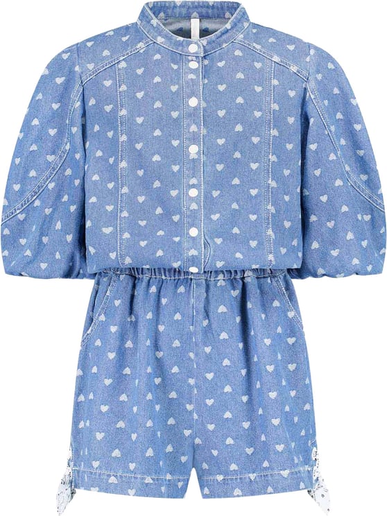 Zimmermann Awaken Kids Denim Playsuit