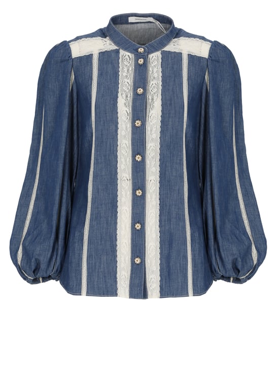 Zimmermann Shirts Blue