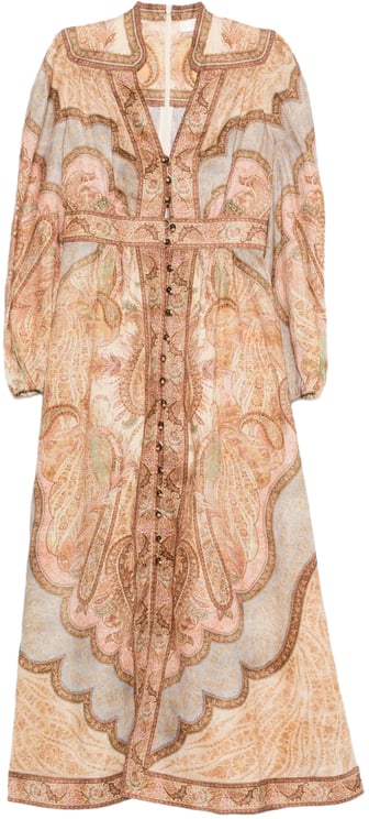 Zimmermann Dresses Beige