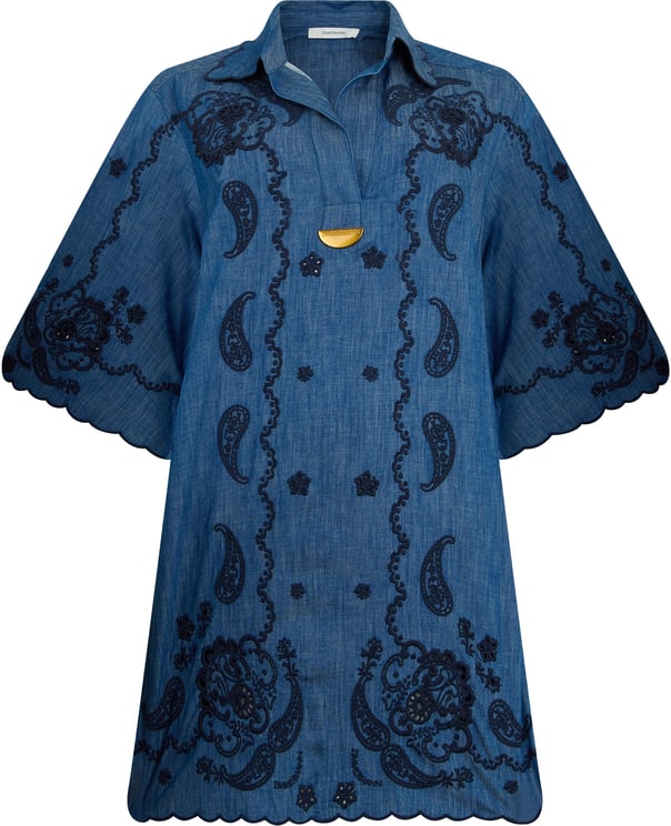 Zimmermann Short denim dress