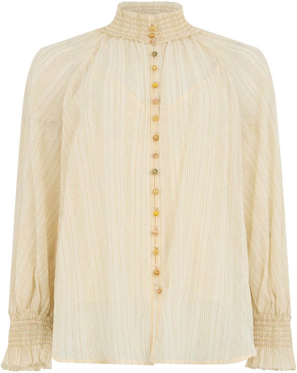 Zimmermann Blouse made of cotton and silk