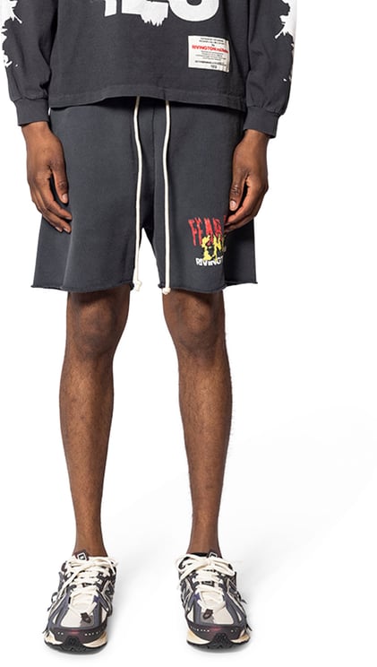 123 RIVINGTON LOOK, ITS THE ENEMY SHORT VINTAGE BLACK