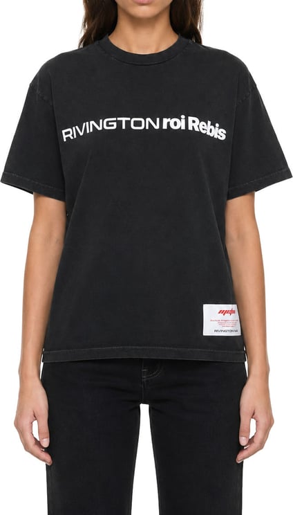 123 RIVINGTON META USO CVA TEE JET BLACK