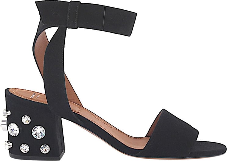 Givenchy Women Sandals Suede - Turini Zwart