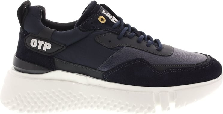 OFF THE PITCH Sneakers Crunch Runner Donkerblauw Blauw