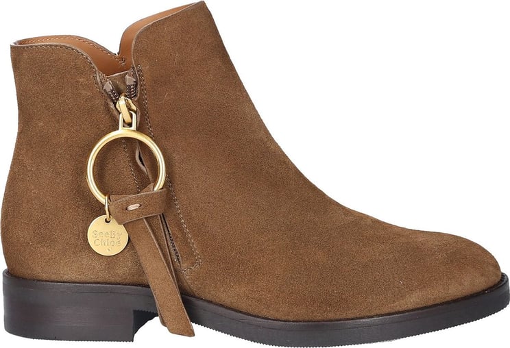 Chloé See By Ankle Boots Brown Sb Baker Bruin