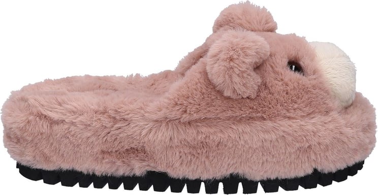 Dolce & Gabbana Women Slippers PELUCHE Pale Pink - Teddy Roze