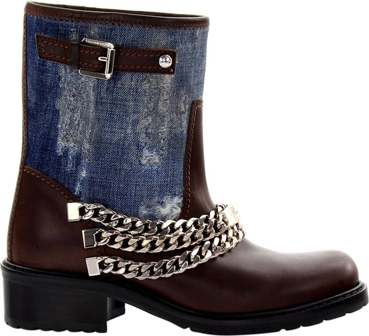 Dsquared2 Women Ankle Boots Brown - Cancun Bruin