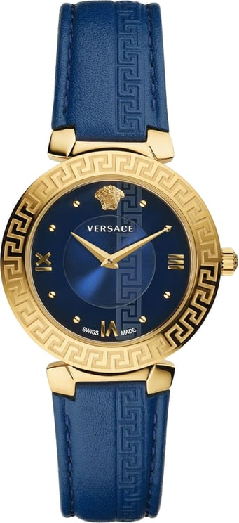 Versace V16040017 Daphnis dames horloge 35 mm Blauw