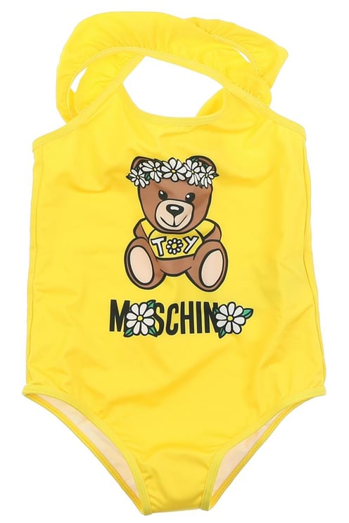 Moschino Bathing Suit Cyber Yellow Geel