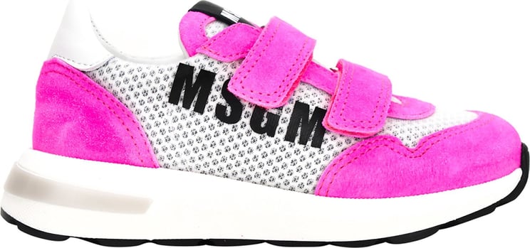 MSGM logo junior runner pink Roze