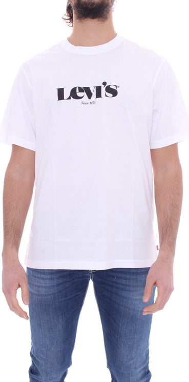 Levi's T-shirts And Polos White Wit