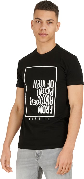 Antony Morato T-shirt Zwart