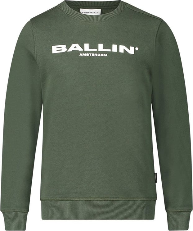 Ballin Amsterdam Kids Original Logo Sweater - Groen Groen