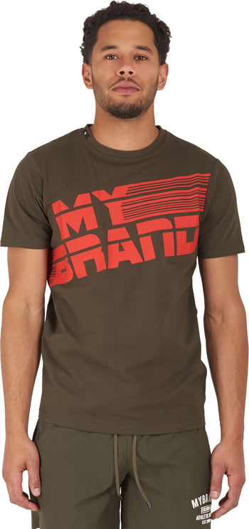My Brand M B Stripes T-Shirt Groen