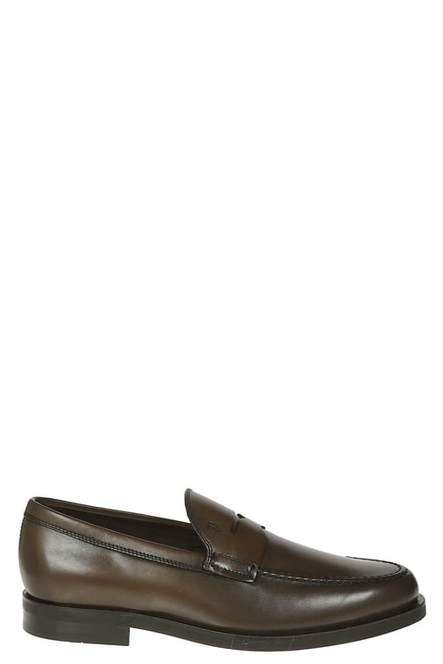 Tod's Flat Shoes Brown Bruin