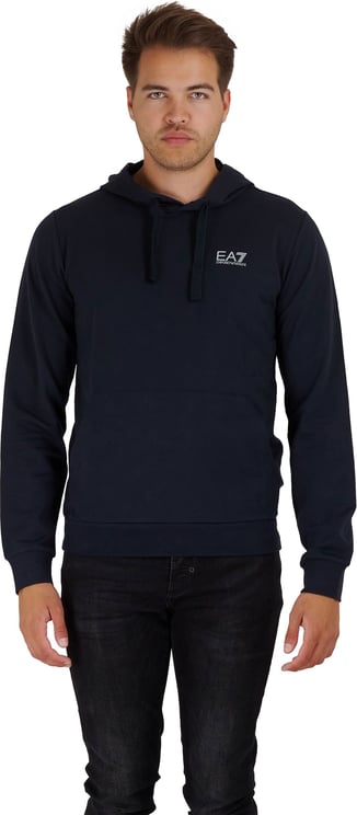 EA7 Armani hoodie blauw Blauw