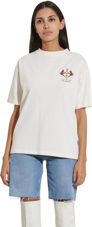 MESMO Oversized Phoenix T-shirt Wit