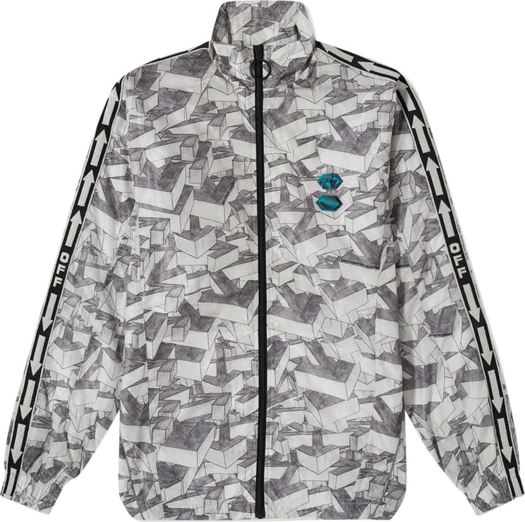 OFF-WHITE Arrows Pattern Track Jacket Divers