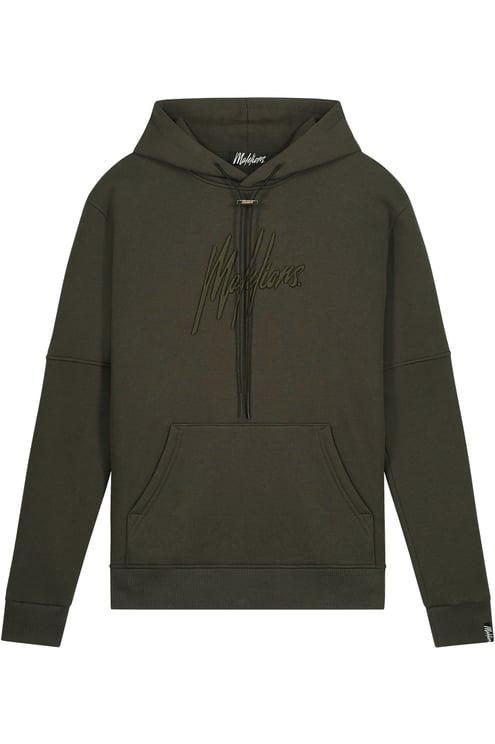 Malelions Men Essentials Hoodie - Army