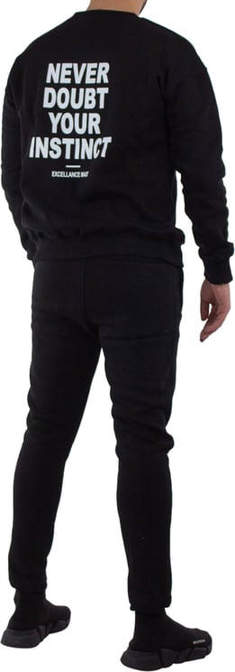 Richesse Perception Sweater Black Tracksuit Zwart