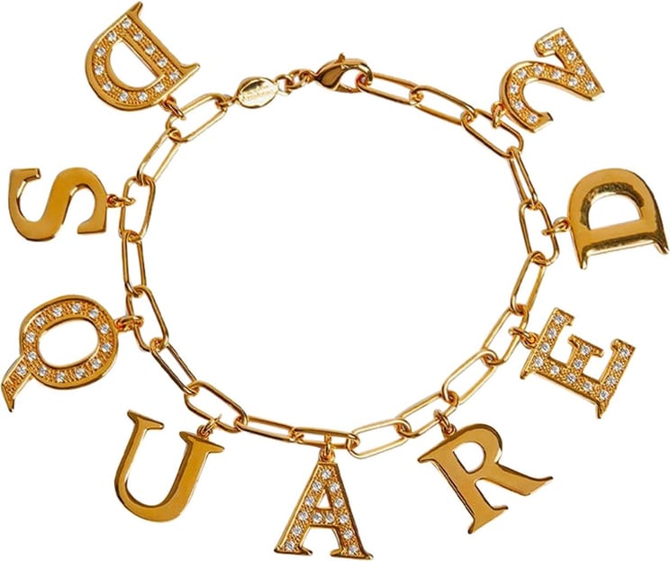 Dsquared2 Charmy Gold Bracelet Gold Goud