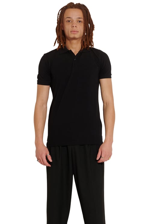 Iceberg L5 Polo B Black Zwart