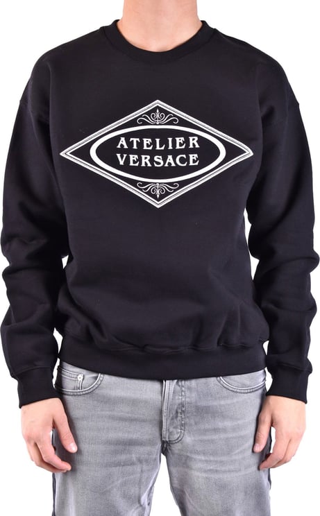 Versace Sweatshirt Black Zwart