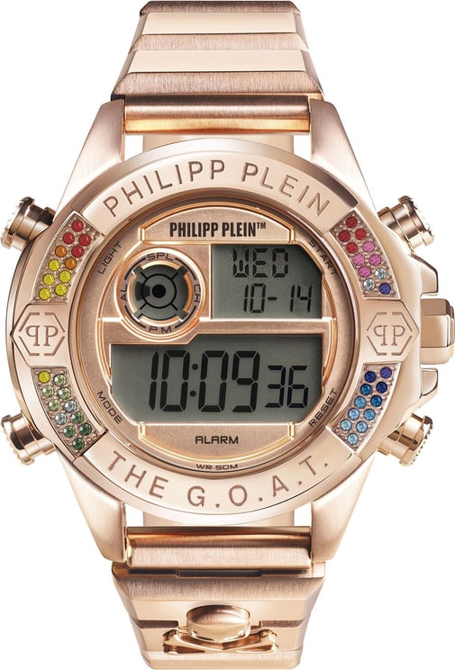 Philipp Plein PWFAA0721 The G.O.A.T. horloge 44 mm Zwart
